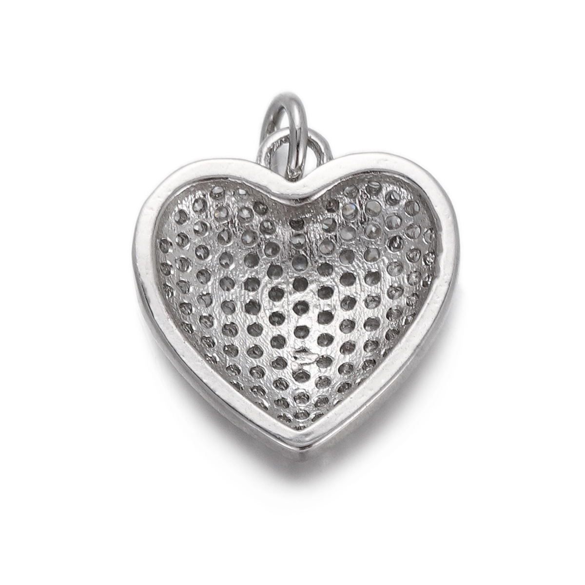 17g Weight Pendant Jewelry Making Type Gold Plated Plating Material Zircon Inlay Material 1 Piece Quantity Holiday, Daily Occasion Copper Material Letter, Heart Shape Pattern Women's Gender Enamel Design Simple Style Style 1 Piece Copper Zircon Gold Plated Letter Heart Shape Pendant 35