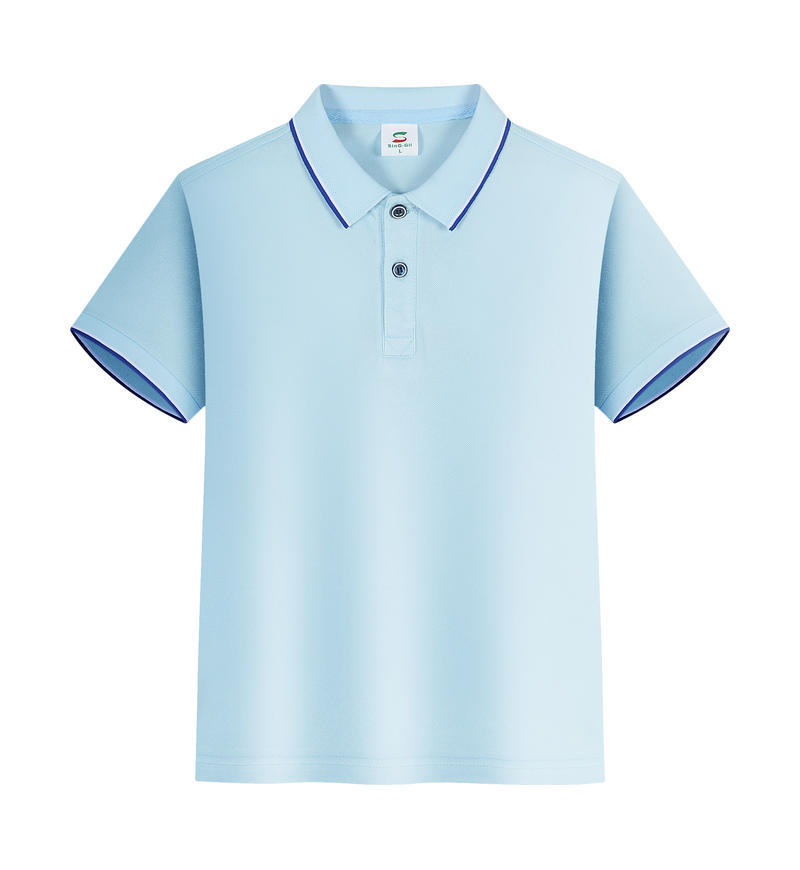 Camiseta de polo infantil personalizada uniformes de escuela de jardín de infantes uniformes de manga corta transfronterizos camisetas culturales logotipo impresa