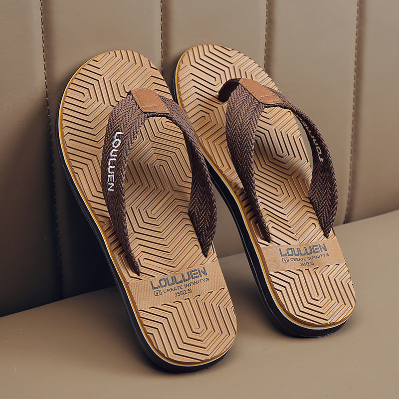Hotel Non-slip Portable Summer Flip-flops For Hotels, Guesthouses, And Home Use, Men's Slippers, Hot-selling_voghion.com