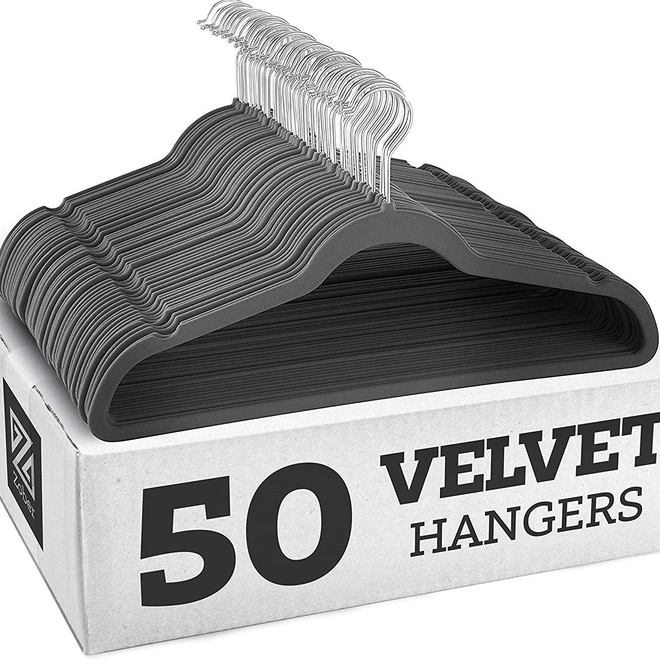 Percha de ropa gris flocado percha de ropa mágica percha de ropa antiarrugas percha de ropa de plástico para adultos flocado percha multifuncional antideslizante