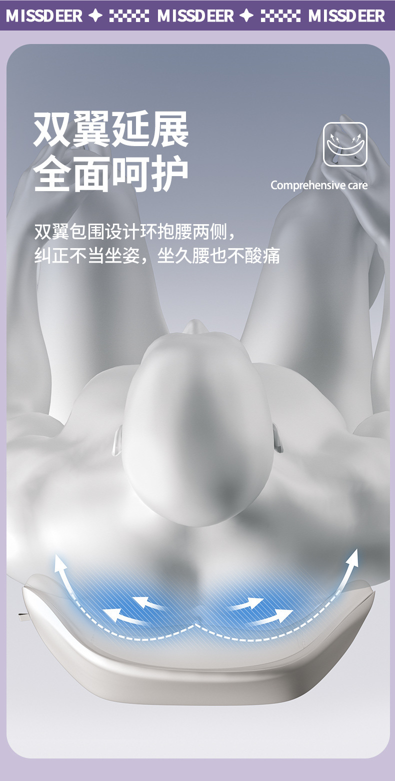 Car Lumbar Support, Car Headrest, Neck Pillow, Driving Cushion, Lumbar Pad, Driving Waist Protector, Car Seat Lumbar Support