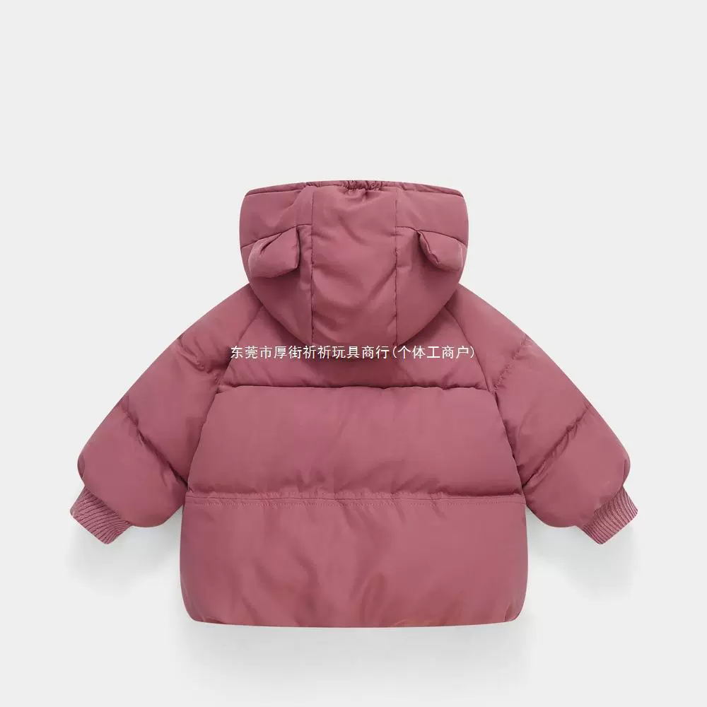 Children's down jacket with down, western style, increased thickness