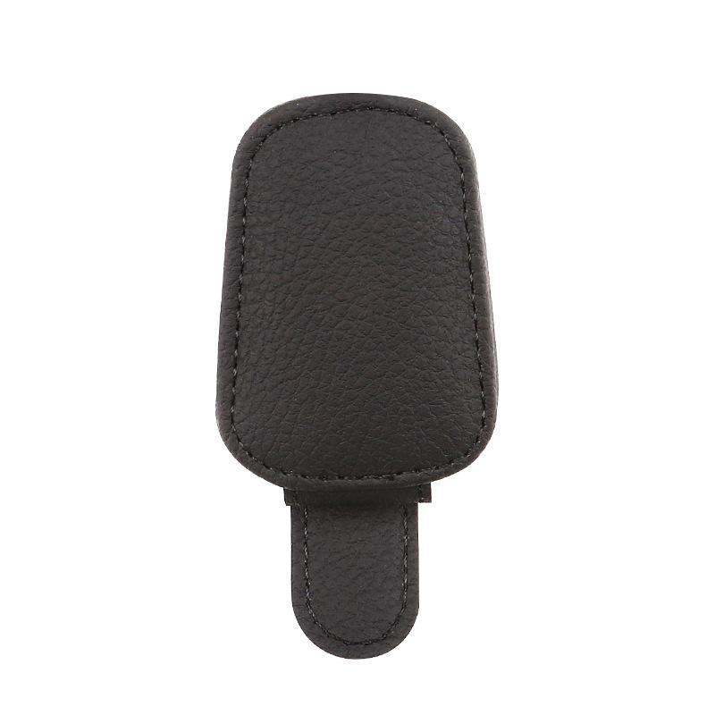 Qìchē – Multifunctional Car Car Glasses Clip/Bill Clip - black