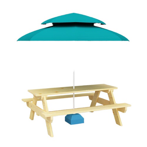 zsr outdoor table and chair combination milk tea barbecue shop courtyard outdoor canteen conjoined dining table and chairs with umbrella park solid wood