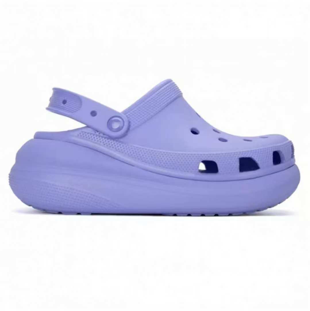 Platform Clogs Sandals With Thick Sole And Comfortable Cushioning_voghion.com