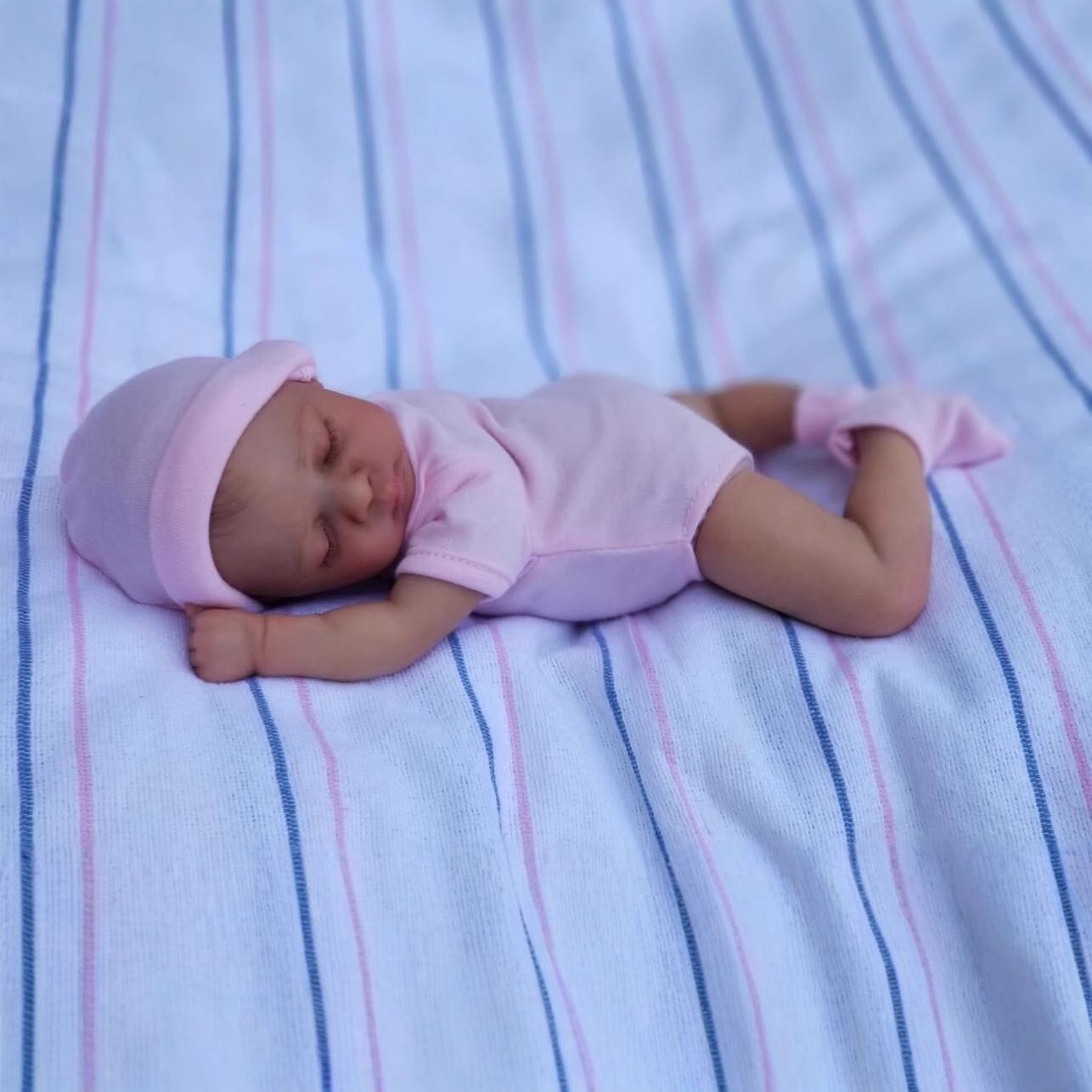 10 pulgadas cuerpo de tela muñeca Luna, exquisito regalo muñeca mini bebé juguete