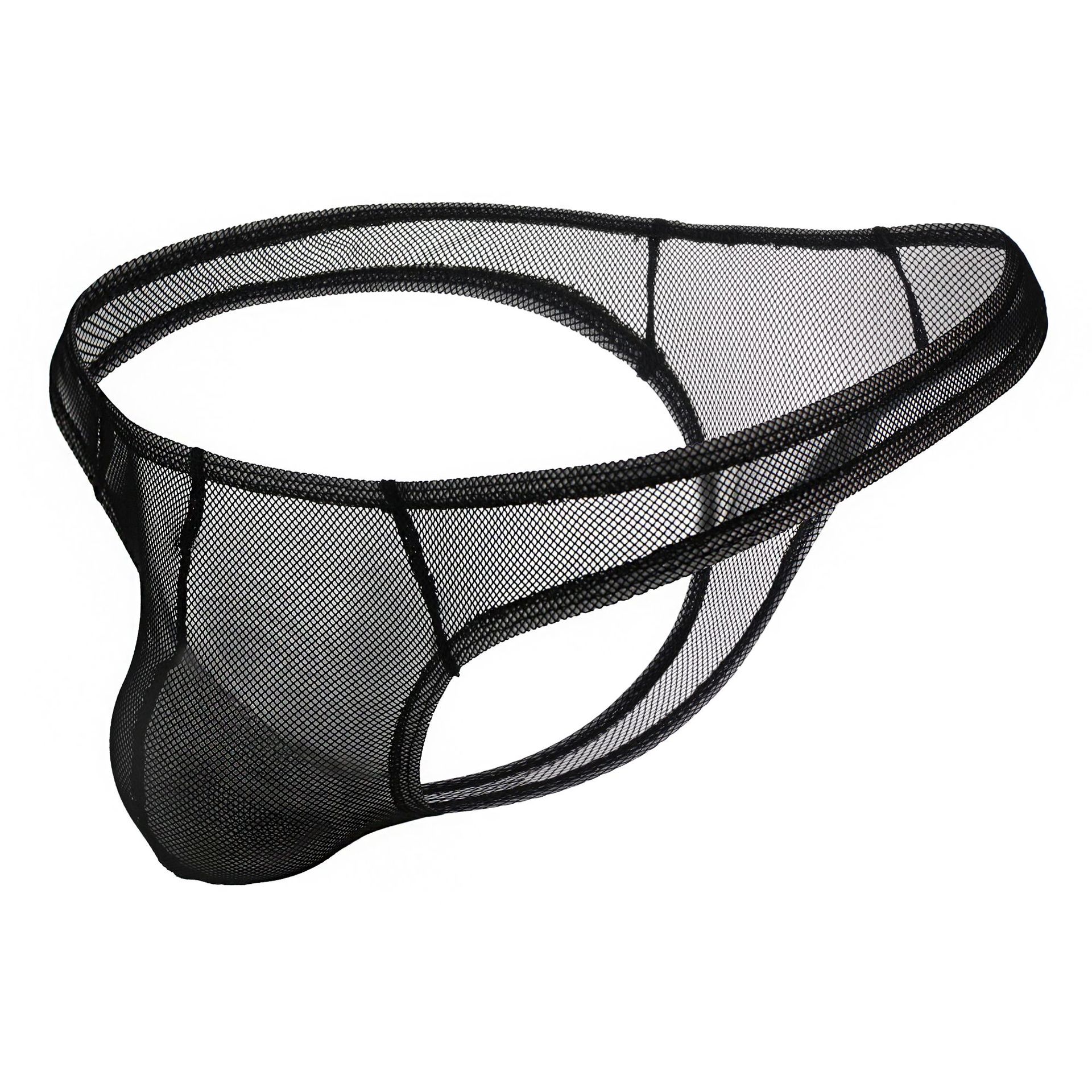 廠家供應男士三角褲提臀三角薄透氣內褲男低腰均碼男士三角內褲