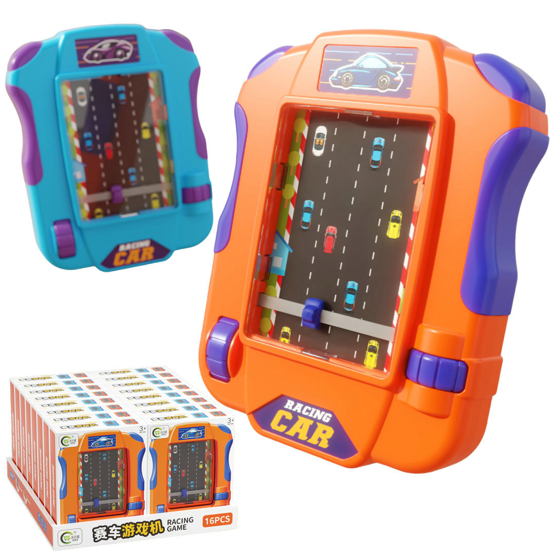 16只装赛车游戏机999-106亲子互动手眼协调儿童仿真益智玩具批发