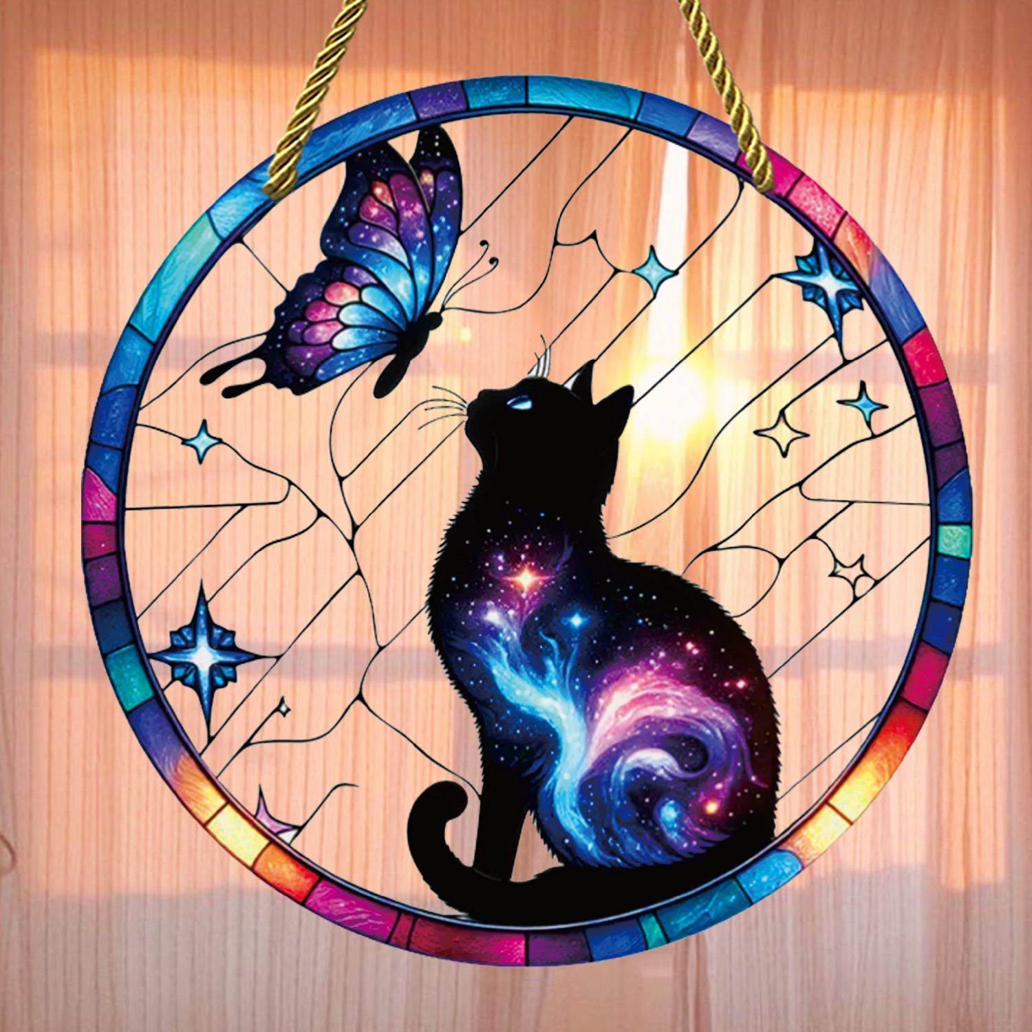 YK6007 갤럭시 고양이와 나비