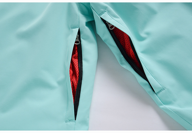 Dámské oblečení lyžařská mikina s kapucí, oversize snowboardové a doubleboardové lyžařské oblečení a kalhoty_voghion.com