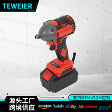 外贸多功能400n电动扳手跨境家用大功率锂电扳手汽修风炮起子机