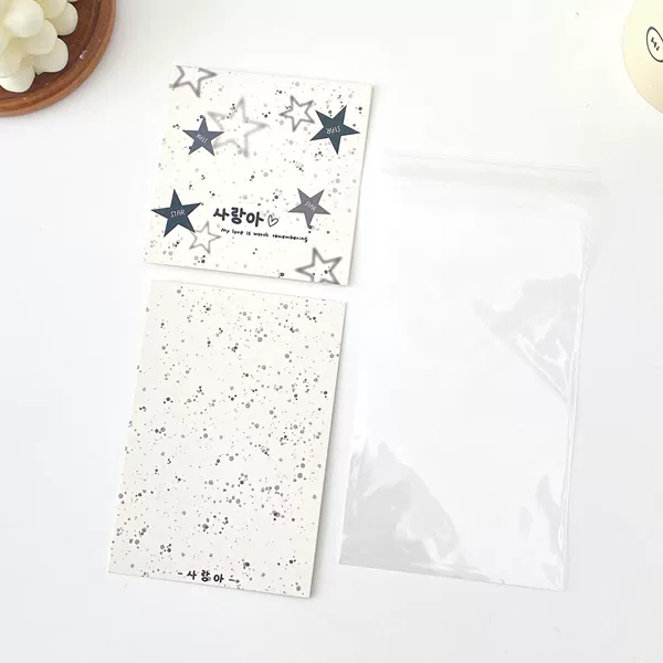 Ink dot stars