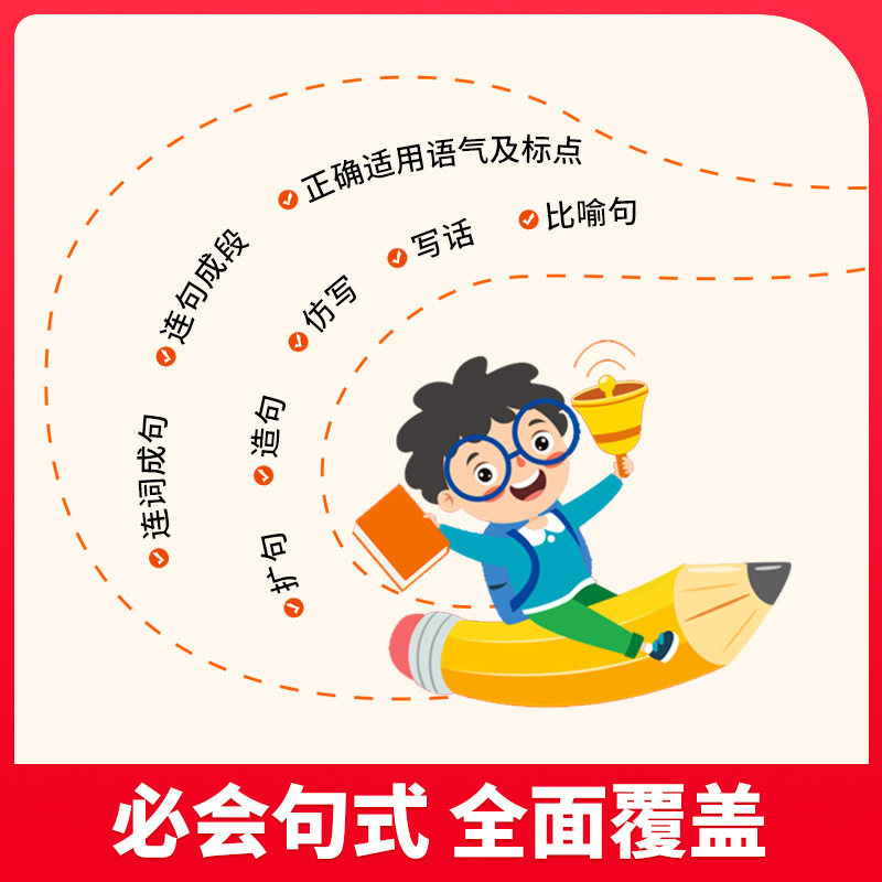 荣恒新版小学1-6年级 每日10分钟语文句式强化专项专练|undefined