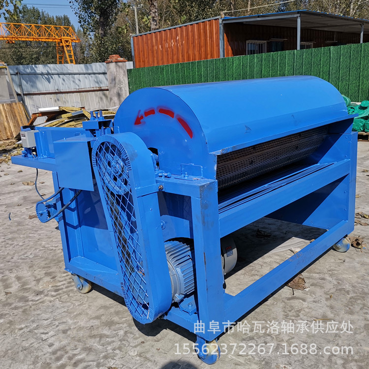 麻袋丝瓜络开松机 钉板型旧被套开花机 粗纱头针织衫开松机