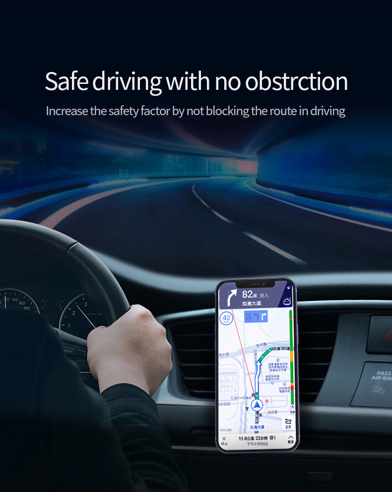 N52 Strong Magnetic 15W Car-Mounted Wireless Phone Charger Magsafe Magnetic Air Vent Phone Holder X16