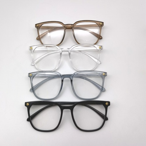 Lucky Four-Leaf Clover Accessory Glasses, New Fashion Square Anti-Blue Light Retro Multicolor Sunglasses, Wholesale