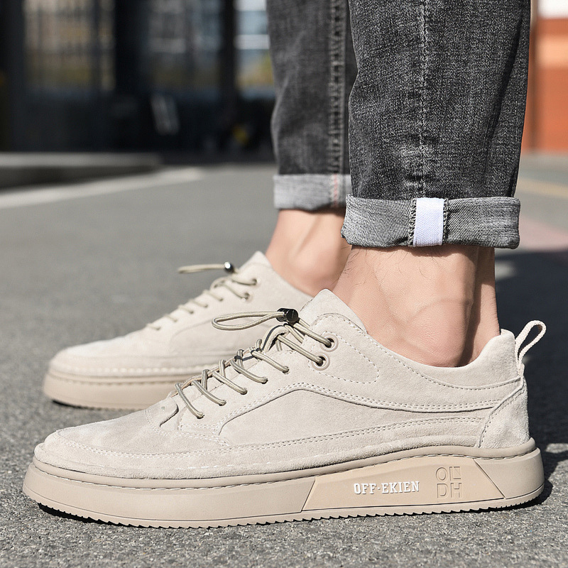 Primavera y otoño nuevos zapatos casuales para hombres tendencia de la moda Zapatos DE LA Junta Diaria de negocios para hombres más tamaño zapatos de cuero retro cabello de la generación de los hombres