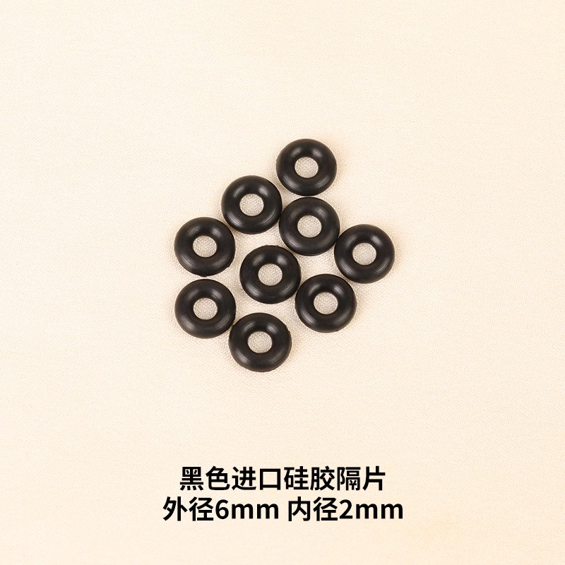 涛透明手串シリカゲルスペーサー部品超薄型水晶ステルスプラスチック隔珠文遊びスペーサー