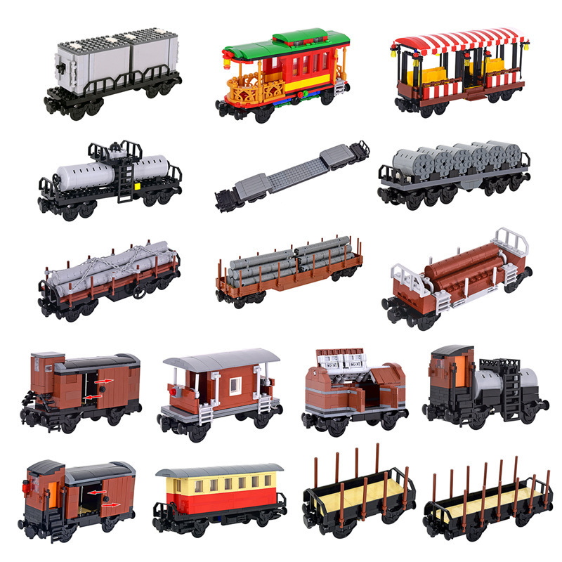 Foreign Trade Goods Domestic MOC Technology Series Transport Vehicle Wooden Pile Car Small Particle Assembled Building Blocks Toy Bags Foreign Trade Goods Domestic MOC Technology Series Transport Vehicle Wooden Pile Car Small Particle Assembled Building Blocks Toy Bags