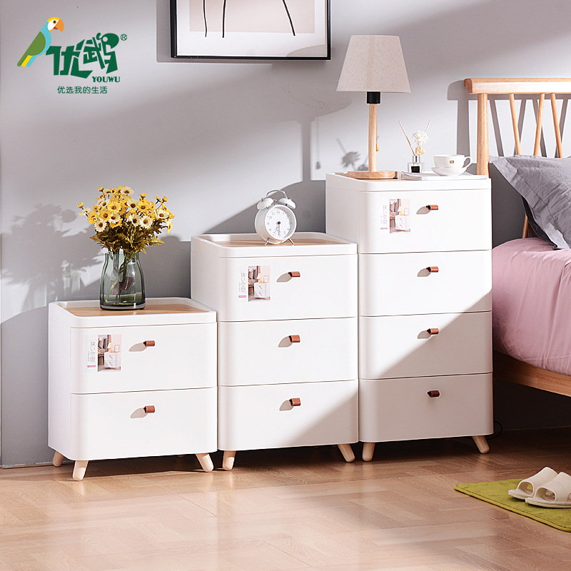 Japanese drawer Storage cabinet originality bedroom Bedside Drawers fashion Office multi-storey Lockers wholesale