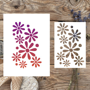 Cross-Border Dropshipping Masking Board with Large Pattern Pattern Cut Out Engraving Plastic Hand-Painted Graffiti Spray Hand Account Decoration Template