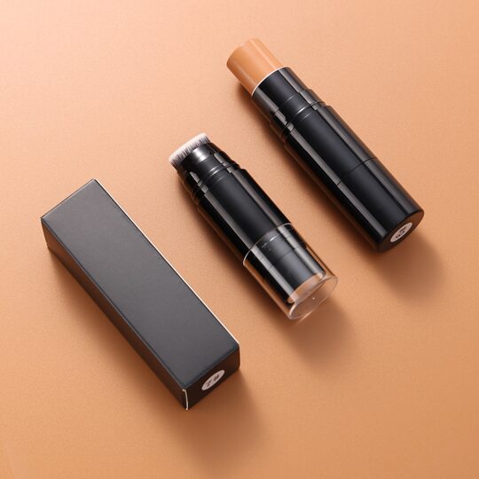 Three-dimensional double-head high-gloss blush stick dual-purpose lying silkworm pen with brush brightens concealer acne shadow nose shadow