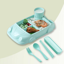创意儿童餐盘宝宝叉勺餐具套装小孩家用吃饭盘子儿童餐厅套餐盘子