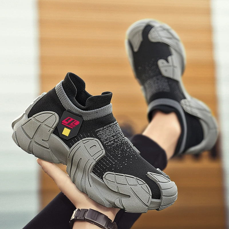 Носки обувь 2024 Летняя прогулка новая повседневная спортивная мягкая подошва повседневная обувь большого размера мужская обувь легкая и дышащая