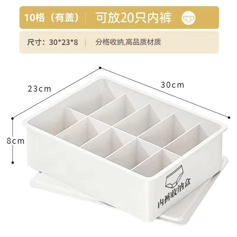 문라이트 화이트 [대용량+곰팡이방지, 방충] - 박스 1개 + 커버 1개 [속옷] + 스티커