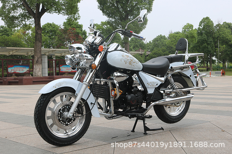 Storm Prince Motorcycle 200cc Fuel-Saving Retro Harley Prince Cruiser Street Bike