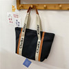 Handheld capacious shopping bag one shoulder, Korean style