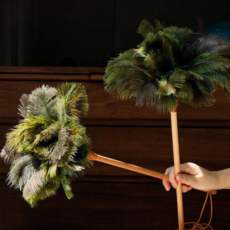 欣陽の羽の鶏の毛のはたきはほこりを払います。|undefined