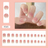 Fake nails, summer removable nail stickers for nails for manicure, ready-made product, wholesale