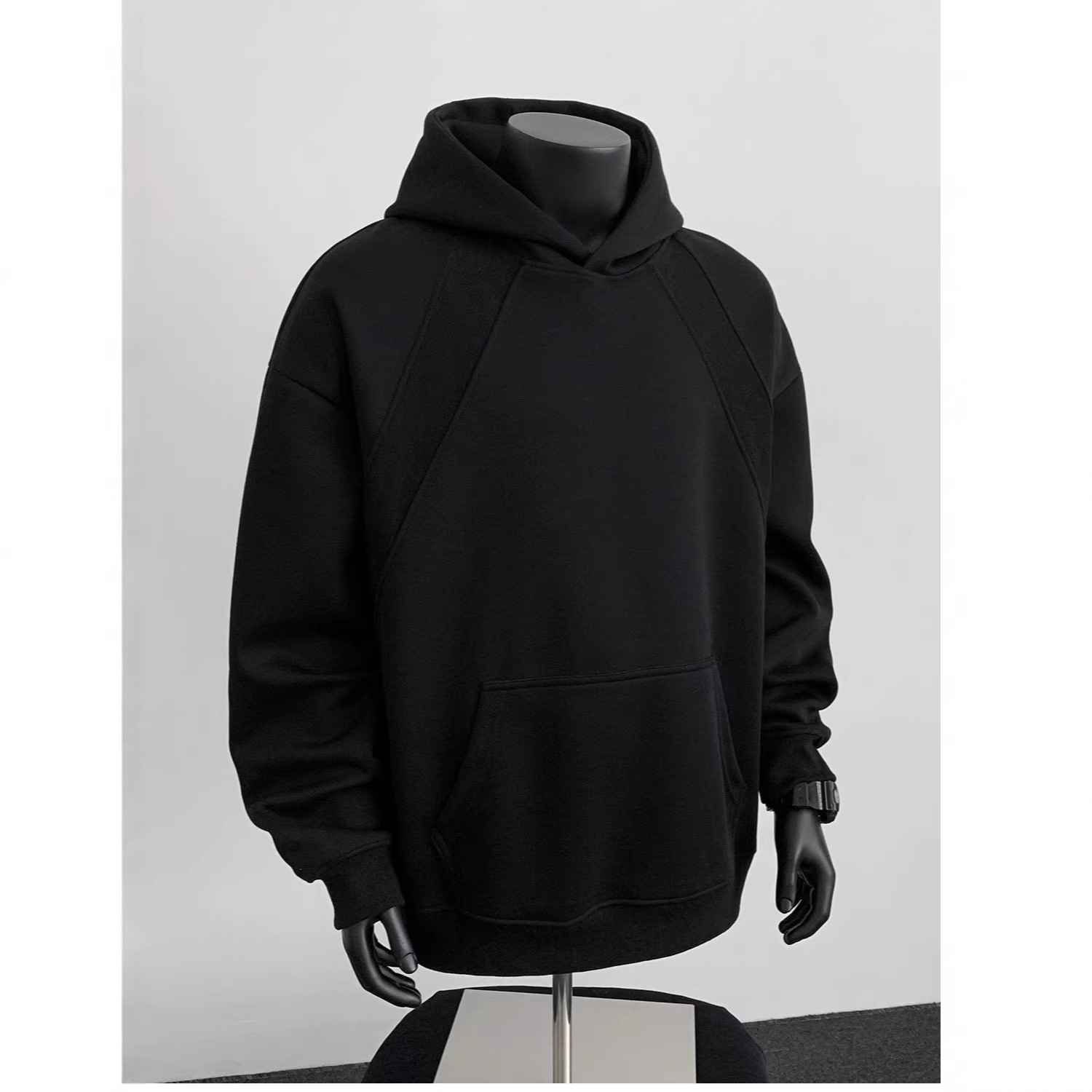 Sweat à capuche Cleanfit pour homme, tendance et haut de gamme, idéal pour l'automne. Nouveauté en vente à l'étranger._voghion.com