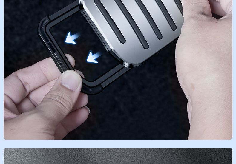 Suitable for Tesla Model Y/Yl Renewal 3 Accelerator Brake Anti-Slip Rest Foot Pedal Aluminum Alloy Decorative Accessories