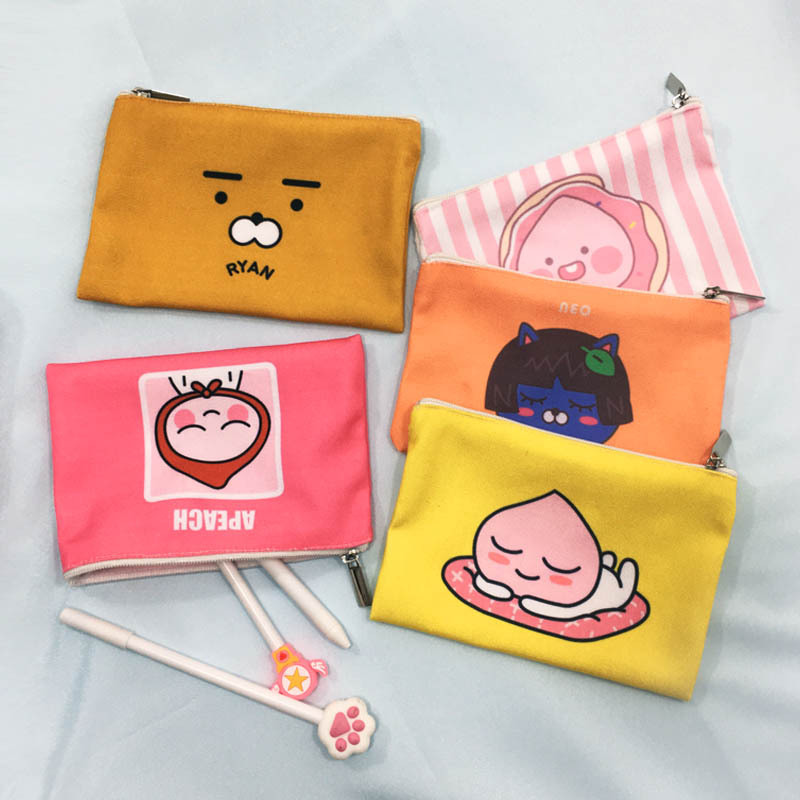 Amazon cremallera caja de lápiz de lona bolsa de cosméticos personalizada bolsa de almacenamiento bolsa de lona bolsa de algodón personalizada ahora