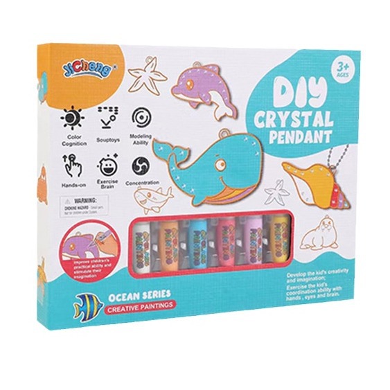 Juego de Pintura de Cristal DIY sin Horno para Niños de Plástico para Manualidades image 6