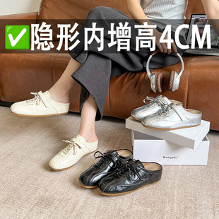 ��Ƥ��~������4cm��ʽ���^����ЬŮ2026�ļ��¿��⴩���е�Ӗ��Ь