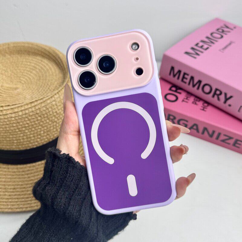 Funda Magnética para iPhone 17 Pro 16 11 de PC Anticaídas y Resistente a Huellas Dactilares