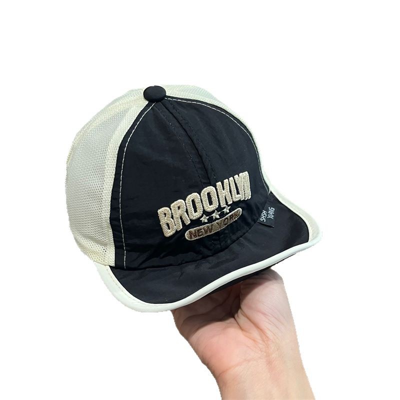 Sombreros para niños, sombrilla fina de verano, gorras de protección solar, gorras de béisbol de malla transpirable de moda para niños y niñas