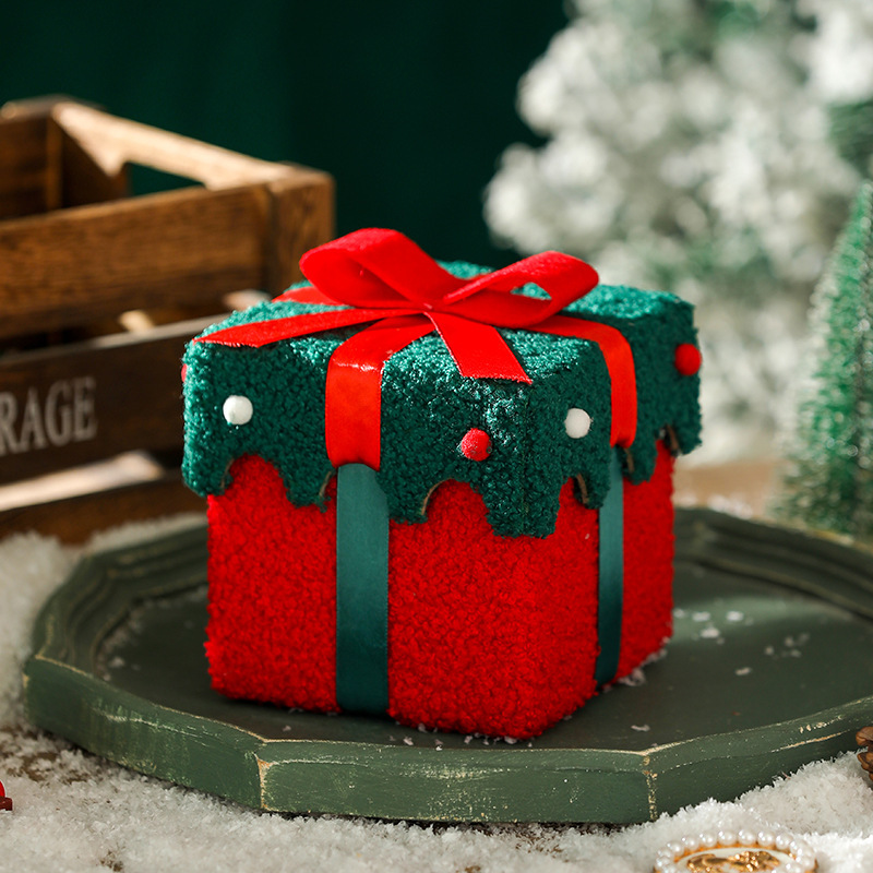 手作りのdiyクリスマスのギフトボックスのクリスマスイブのリンゴの箱の高級な厚いプラスの硬いクリスマスのプレゼントの包装箱のキャンディーの箱|undefined