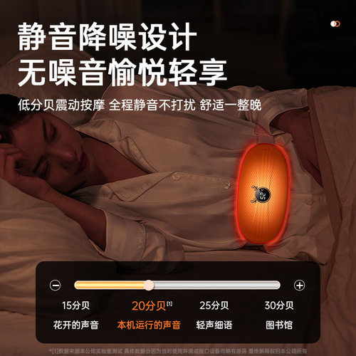 Women's New Menstrual Relief Heating Waist Belt with Abdominal Vibration Heating Gadget, Heat Therapy Electric Massage Waist Support
