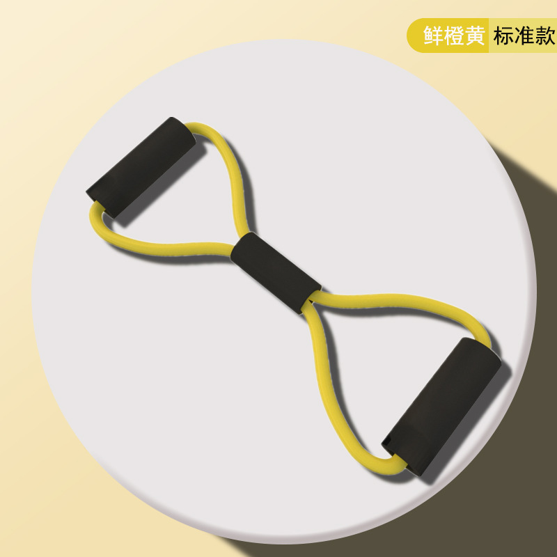 Fábrica de ocho palabras tirar de la cuerda de yoga tirar de la cuerda deportes de fitness elástico tirar cinturón abierto hombro belleza espalda 8-palabra tirar dispositivo