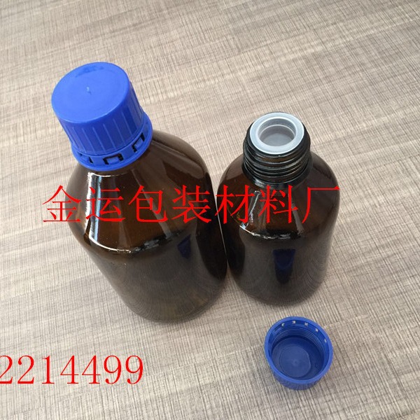 试剂瓶棕色试剂瓶白色玻璃试剂瓶防盗螺旋盖