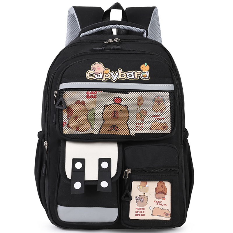 Mochila de niños de dibujos animados transfronterizos de gran capacidad de cuatro o cinco o seis grados mochila de niñas para niños mochila de estudiantes primarios