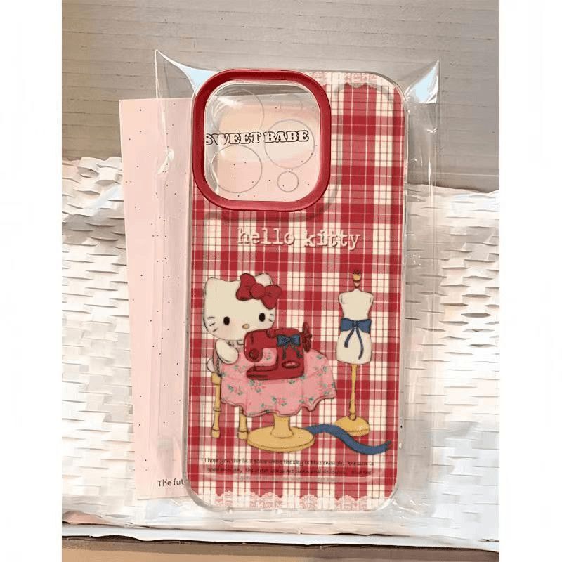 Tailor Shop Kt Suitable for Apple 16Plus Mobile Phone Case Iphone15Promax New 14/13/12/11 Transparent