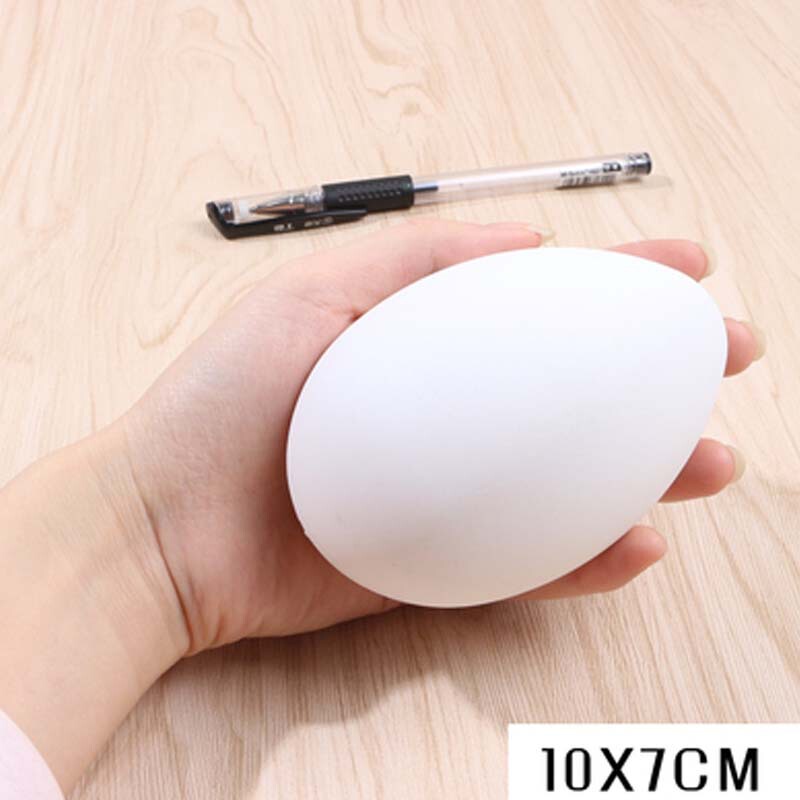10cm Easter egg painting white eggshell simulation diy jewelry stickers ins holiday decoration stall wholesale