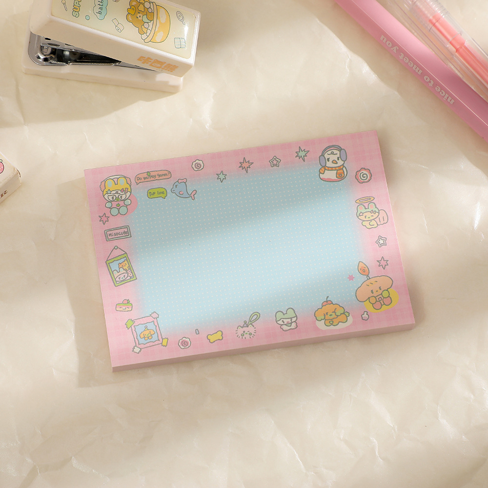 1 Piece Cartoon Class Learning School Paper Casual Elegant Preppy Style Sticky Note display picture 10