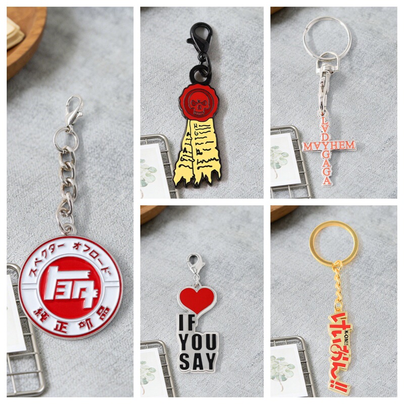 Cartoon Animation Keychain Classic Game Peripheral Keyring Retro Pendant Backpack Decoration Enthusiast Accessories