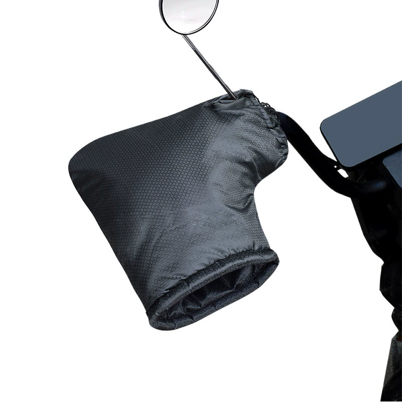 Зимний чехол для ручки мотоцикла, теплый холодостойкий аккумулятор, чехол для ручки электромобиля, утолщенное лобовое стекло, утолщенное цевье, универсальный